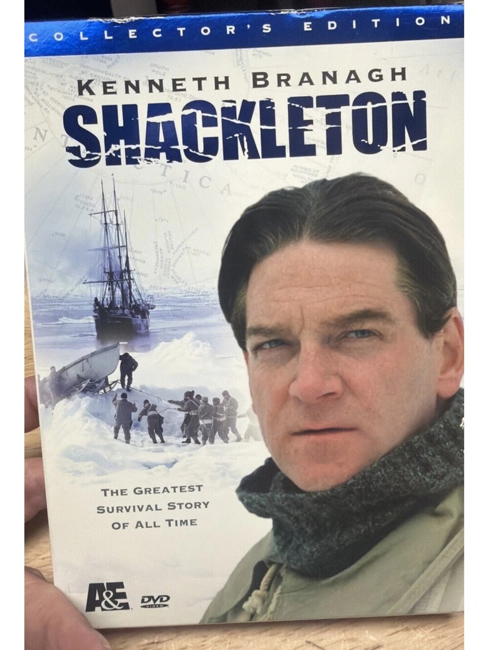 Shackleton (DVD, 2002, 3-Disc Set) Collectors Edition Greatest Survival Story